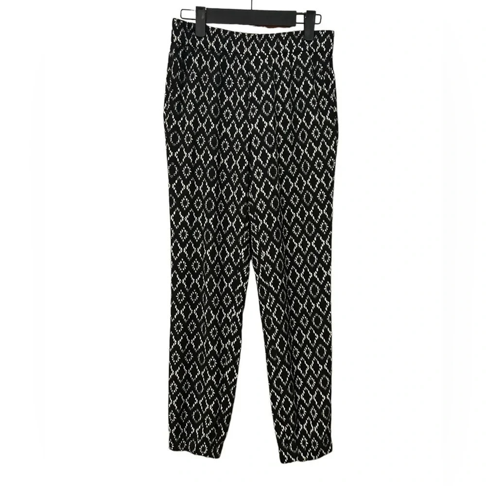 BANANA REPUBLIC IKAT DRAPEY ANKLE PANTS